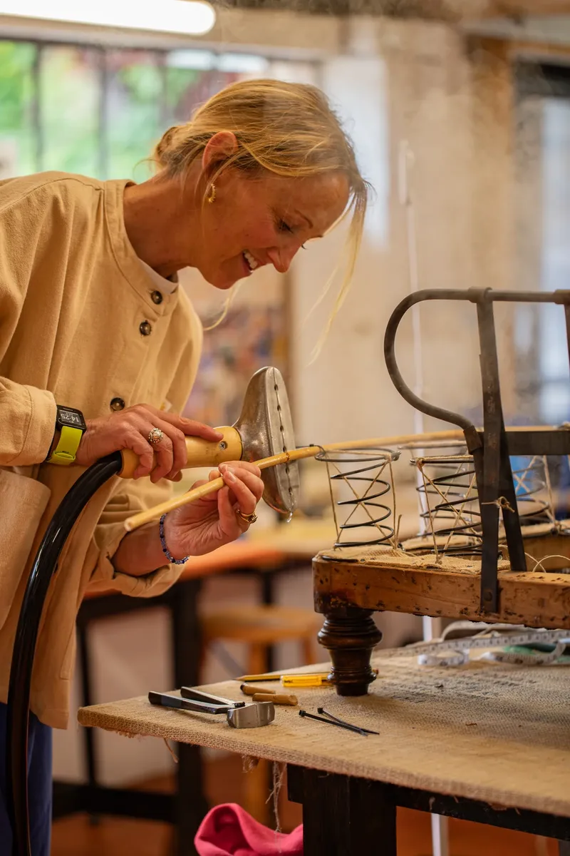 Creative upholstery classes – CPD (17 of 33)
