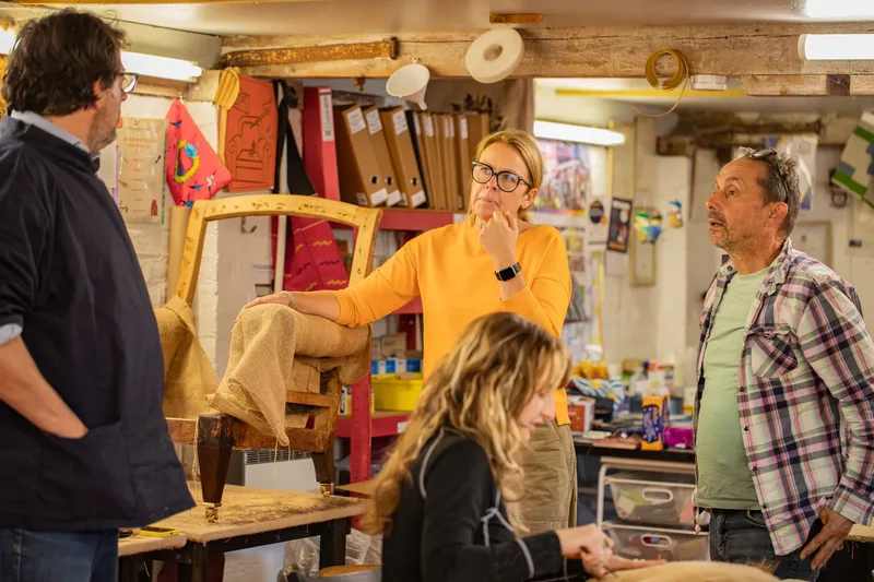 Creative upholstery classes – CPD (24 of 33)