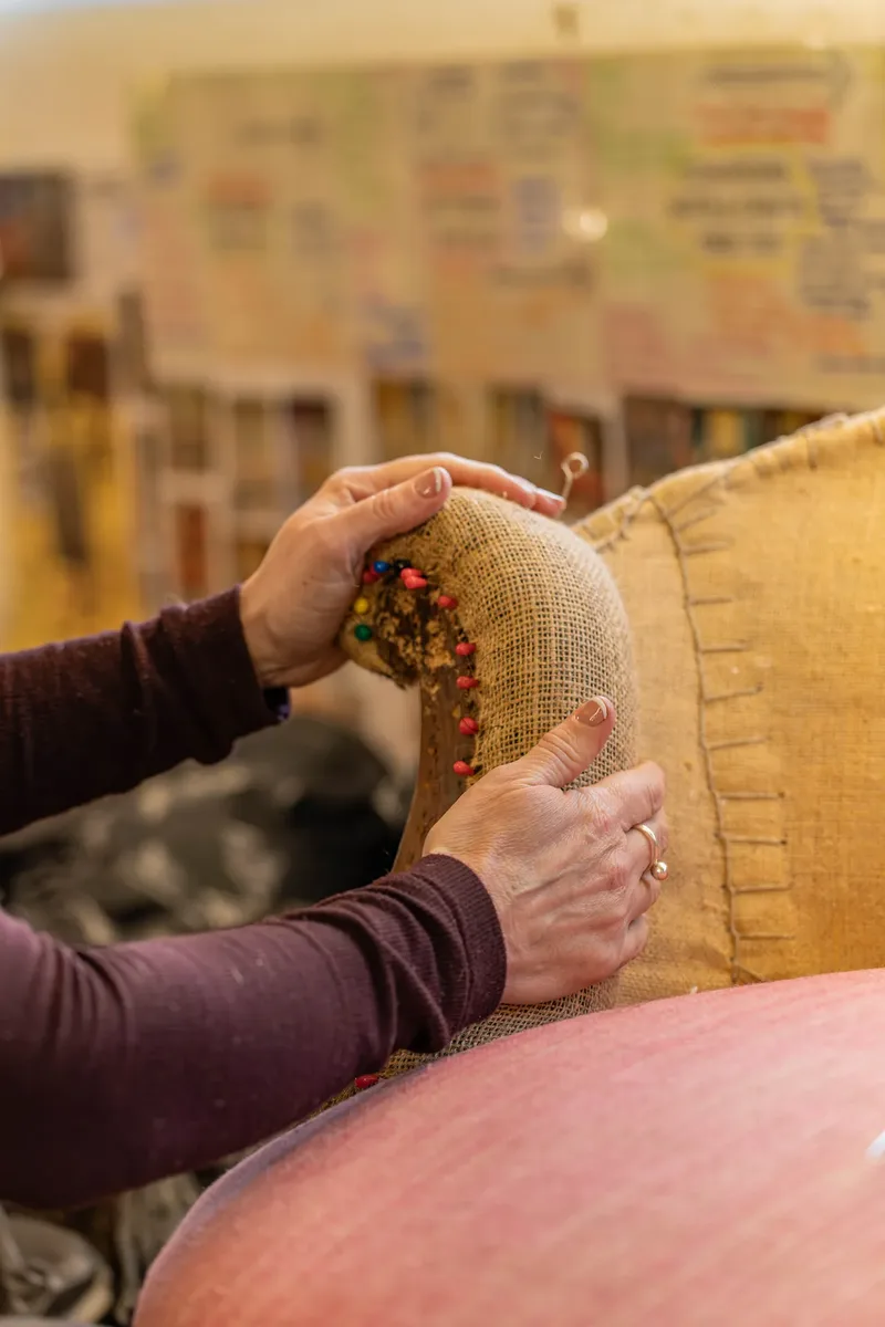 Creative Upholstery Classes – Masterclass (32 of 40)