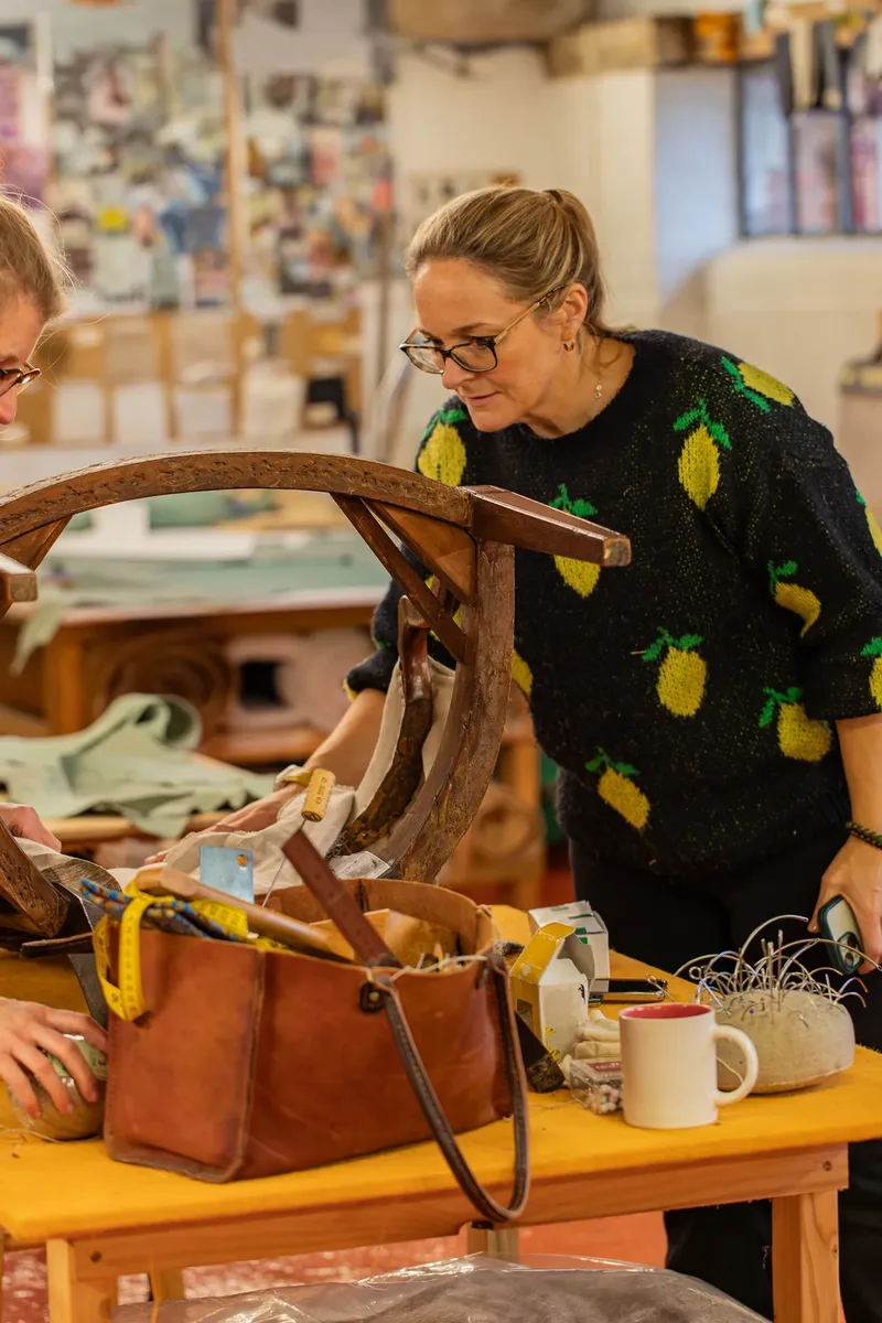 Creative Upholstery Classes – Masterclass (26 of 40)