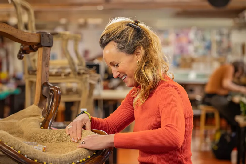 Creative Upholstery Classes – Masterclass (20 of 40)